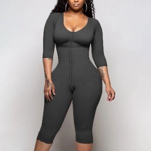 Solid Color Shapewear New Breasted One Piece Shape
